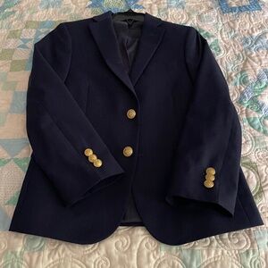 Ralph Lauren navy boys blazer size 8